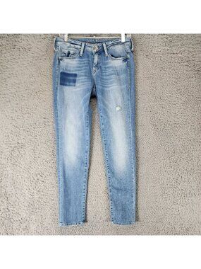 Mavi Jeans Womens 26 Blue Stretch Denim Skinny *Read*